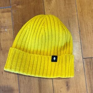 Huckberry Yellow Knit Beanie